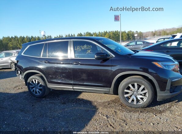 5FNYF6H56KB093051 2019 HONDA PILOT Black Панорамний вид салону 360°