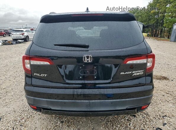5FNYF6H79LB014409 2020 HONDA PILOT Black უკანა ხედი