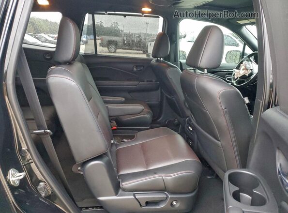 5FNYF6H79LB014409 2020 HONDA PILOT Black უკანა სალონის ხედი