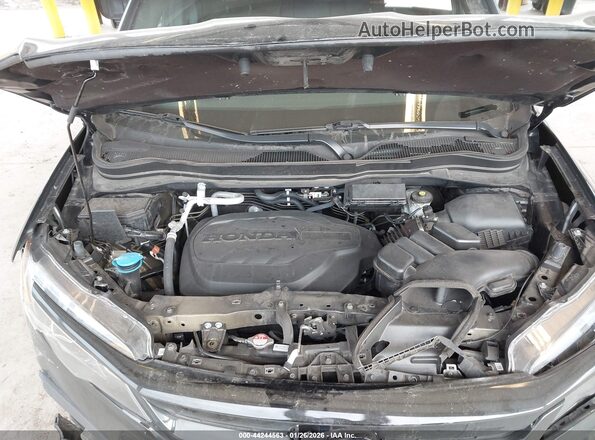 5FNYF6H87NB039028 2022 HONDA PILOT Black Вид ззаду
