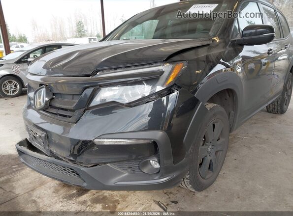 5FNYF6H87NB039028 2022 HONDA PILOT Black Вид спереду