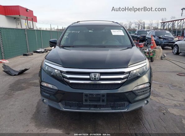 5FNYF6H99JB066640 2018 HONDA PILOT Зеленый Вид щитка приборов