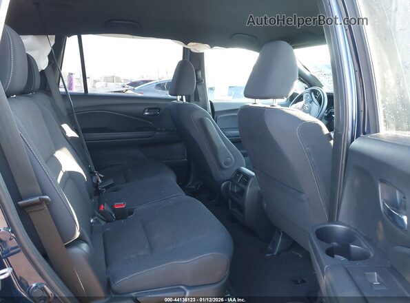 5FNYF7H26KB006843 2019 HONDA PASSPORT Dark Blue Widok naklejki z numerem VIN