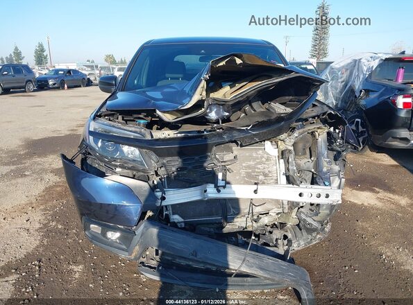 5FNYF7H26KB006843 2019 HONDA PASSPORT Dark Blue Widok wnętrza z tyłu