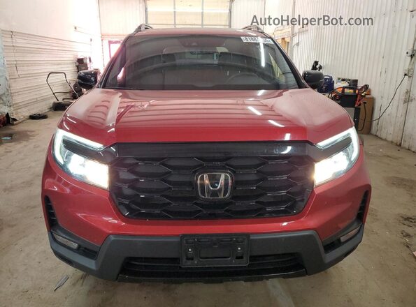 5FNYF8H03PB036443 2023 HONDA PASSPORT Red წინა ხედი