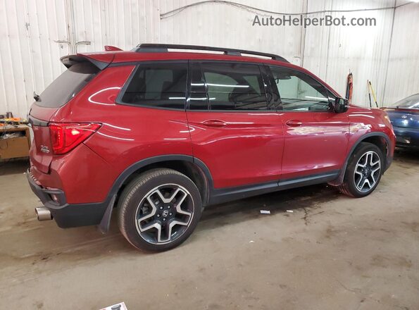 5FNYF8H03PB036443 2023 HONDA PASSPORT Red უკანა მარჯვენა