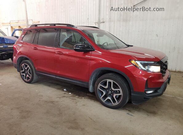 5FNYF8H03PB036443 2023 HONDA PASSPORT Red წინა მარჯვენა