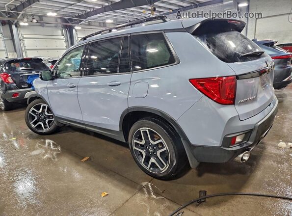 5FNYF8H07NB006178 2022 HONDA PASSPORT Blue Հետևի ձախ