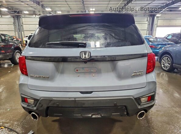 5FNYF8H07NB006178 2022 HONDA PASSPORT Blue Հետևի տեսք