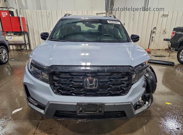 5FNYF8H07NB006178 2022 HONDA PASSPORT Blue Դիմացի տեսք