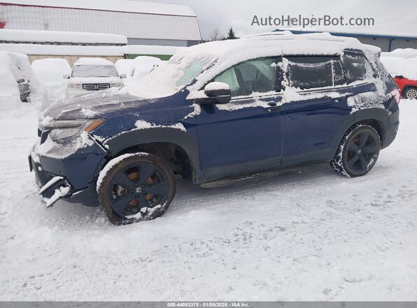 5FNYF8H08MB026437 2021 HONDA PASSPORT Blue 