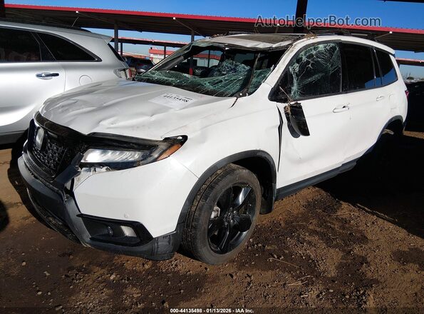 5FNYF8H09LB013713 2020 HONDA PASSPORT White Front left
