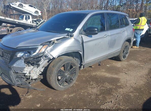 5FNYF8H20MB039782 2021 HONDA PASSPORT Серый Передняя левая четверть