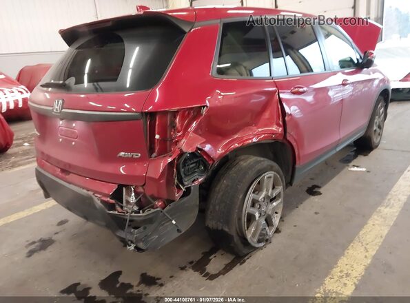 5FNYF8H50PB043667 2023 HONDA PASSPORT Burgundy Vista frontal