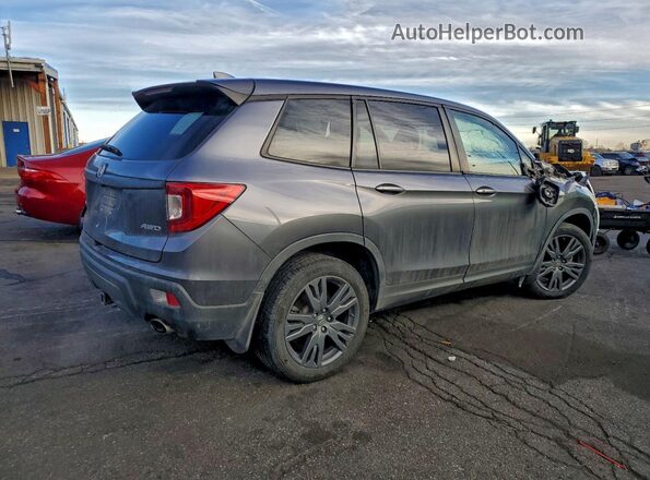 5FNYF8H52LB005769 2020 HONDA PASSPORT Серый Задняя правая четверть