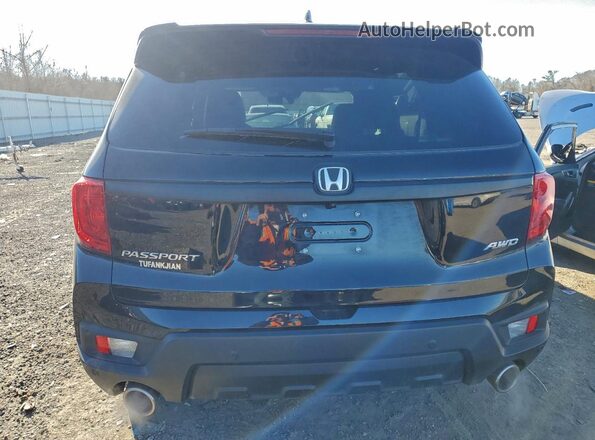 5FNYF8H52PB037885 2023 HONDA PASSPORT Черный Вид сзади