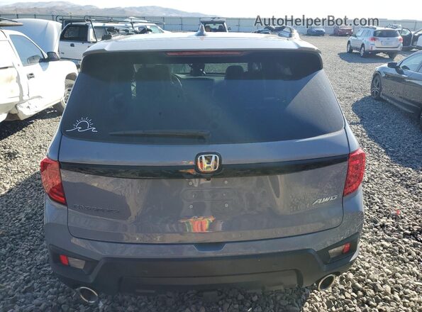 5FNYF8H52SB016480 2025 HONDA PASSPORT Gray Vista trasera