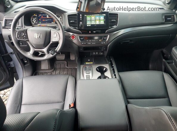 5FNYF8H52SB016480 2025 HONDA PASSPORT Gray Vista del salpicadero