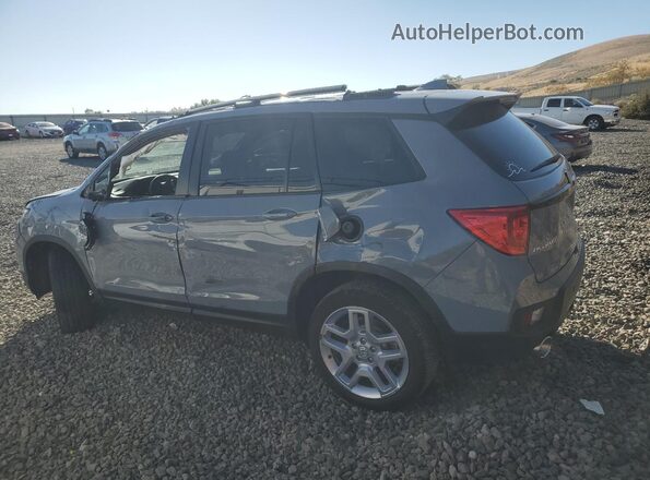 5FNYF8H52SB016480 2025 HONDA PASSPORT Gray Trasero izquierdo
