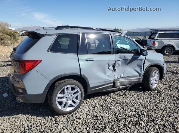 5FNYF8H52SB016480 2025 HONDA PASSPORT Gray Trasero derecho
