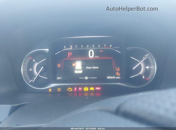 5FNYF8H53NB016850 2022 HONDA PASSPORT Черный Вид задних сидений