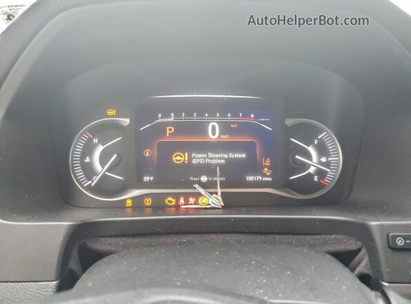 5FNYF8H53PB038253 2023 HONDA PASSPORT Белый Вид щитка приборов