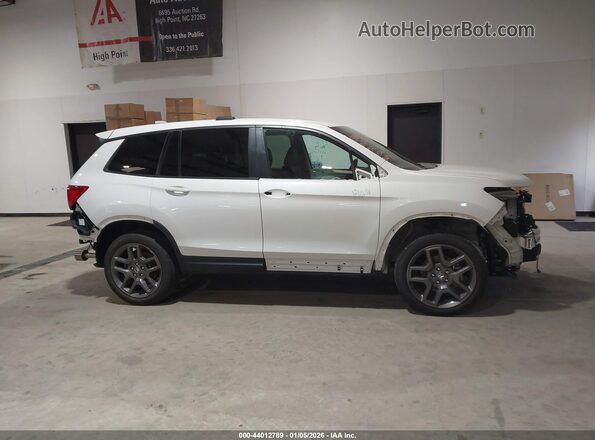 5FNYF8H54PB023650 2023 HONDA PASSPORT White უკანა სალონის ხედი