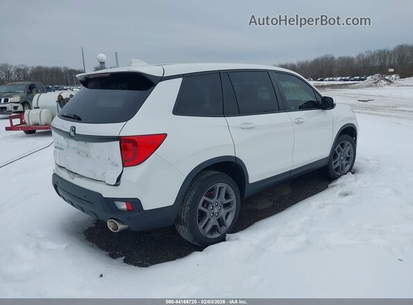 5FNYF8H55PB010258 2023 HONDA PASSPORT White Հետևի աջ