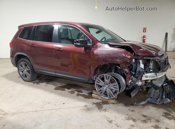 5FNYF8H56LB007685 2020 HONDA PASSPORT Red Przód prawy