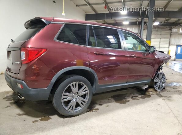 5FNYF8H56LB007685 2020 HONDA PASSPORT Red Tył prawy