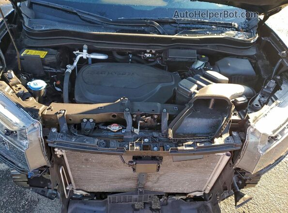 5FNYF8H56NB023405 2022 HONDA PASSPORT Черный Вид подкапотного пространства