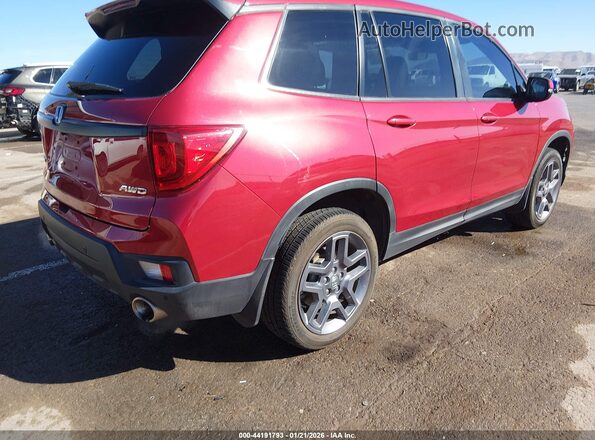 5FNYF8H56PB011905 2023 HONDA PASSPORT Red 
