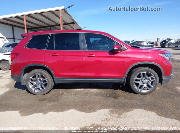 5FNYF8H56PB011905 2023 HONDA PASSPORT Red 