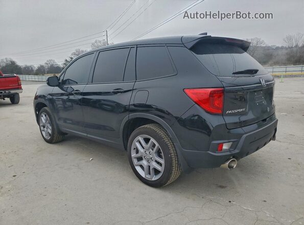 5FNYF8H57SB002297 2025 HONDA PASSPORT Black უკანა მარცხენა