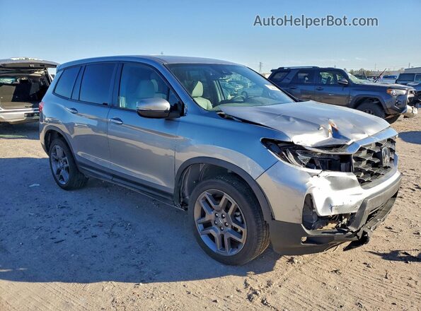 5FNYF8H58PB012814 2023 HONDA PASSPORT Серебряный Передняя правая четверть
