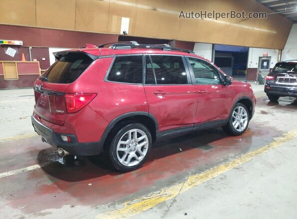 5FNYF8H58SB003930 2025 HONDA PASSPORT Red 