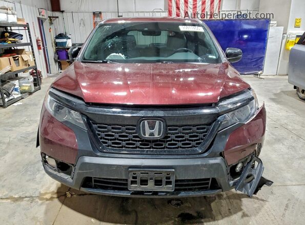 5FNYF8H59MB014874 2021 HONDA PASSPORT Burgundy 