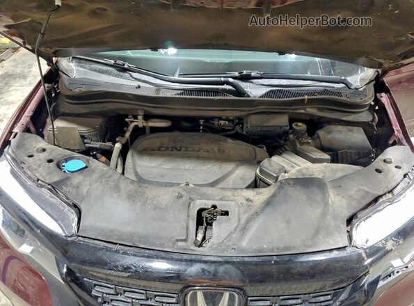 5FNYF8H59MB014874 2021 HONDA PASSPORT Burgundy 