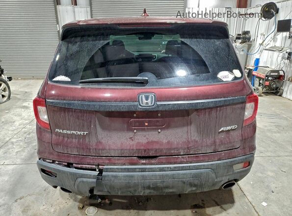 5FNYF8H59MB014874 2021 HONDA PASSPORT Burgundy 