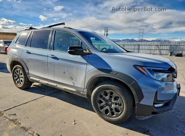 5FNYF8H67NB026662 2022 HONDA PASSPORT Gray 