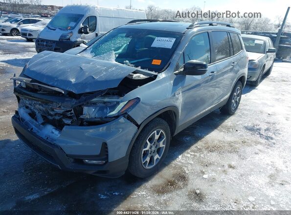5FNYF8H68PB021277 2023 HONDA PASSPORT Blue Przód lewy