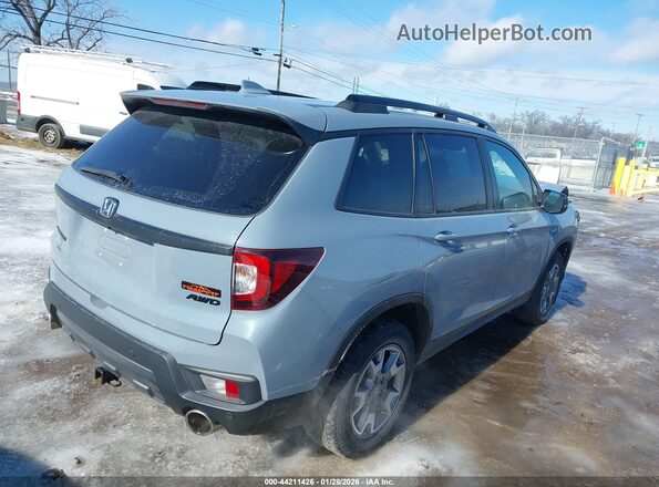 5FNYF8H68PB021277 2023 HONDA PASSPORT Blue Tył prawy