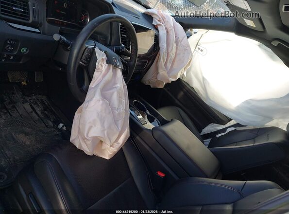 5FNYF8H80RB007409 2024 HONDA PASSPORT White Widok wnętrza z przodu