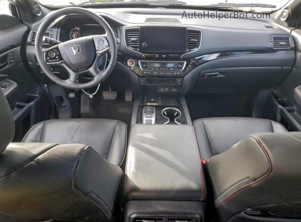 5FNYF8H81RB013770 2024 HONDA PASSPORT White Widok deski rozdzielczej
