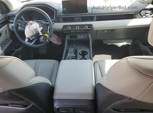 5FNYG1H4XSB106939 2025 HONDA PILOT White Vista de los asientos traseros