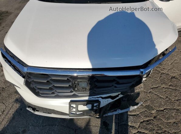 5FNYG1H4XSB106939 2025 HONDA PILOT White Vista del compartimento del motor