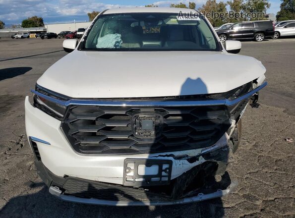 5FNYG1H4XSB106939 2025 HONDA PILOT White Vista frontal