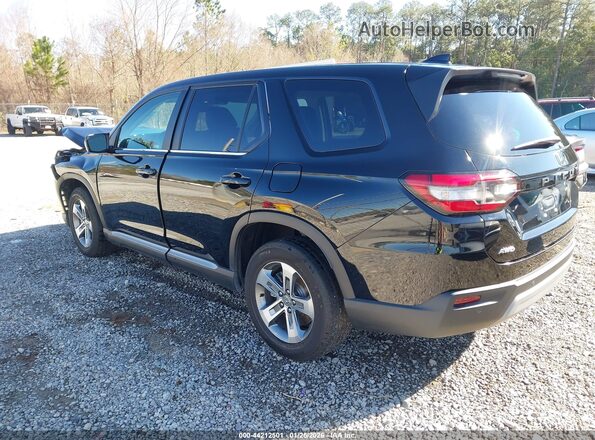 5FNYG1H52PB013493 2023 HONDA PILOT Black Rear left