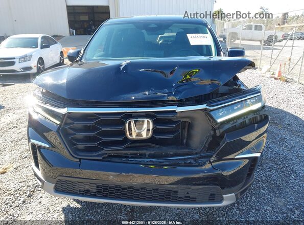 5FNYG1H52PB013493 2023 HONDA PILOT Black Front view