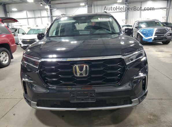 5FNYG1H73PB014749 2023 HONDA PILOT Black Front view